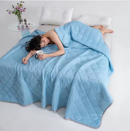 Edredom de Resfriamento – Leve e Fresco para Cama Queen & King size