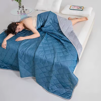 Edredom de Resfriamento – Leve e Fresco para Cama Queen & King size