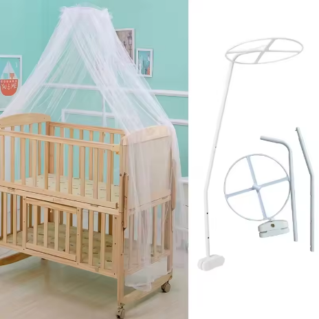 Mosquiteiro Suspenso AmparoKids – Design Dobrável, Conforto e Proteção Antimosquito