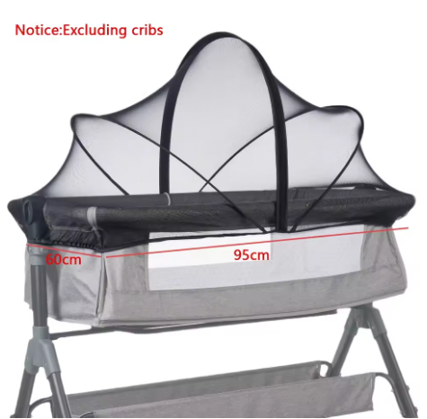 Mosquiteiro de Berço BabyProtex – Seguro, Portátil e Ideal para Noites Tranquilas